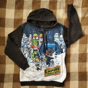 Star Wars Empire Strikes Back Graphic Hoodie